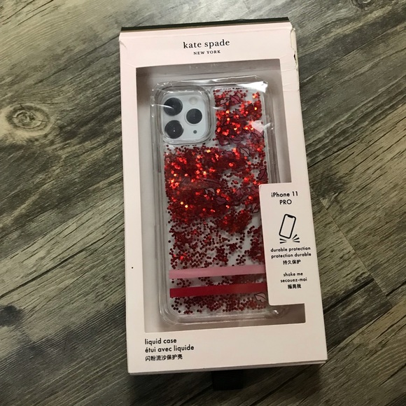 Kate Spade | Liquid Lips Glitter iPhone 11 ProCase